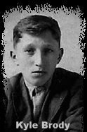 Kyle Brody as a boy